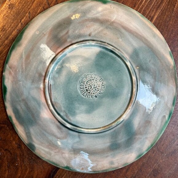 Etruscan Majolica Dish - Picture 3 of 4